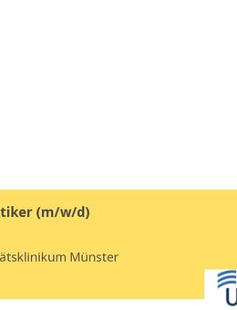 Bioinformatiker (gn*) - Münster