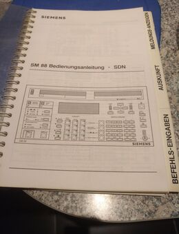 Siemens Bedienungsanleitung SM 88 - Büdingen