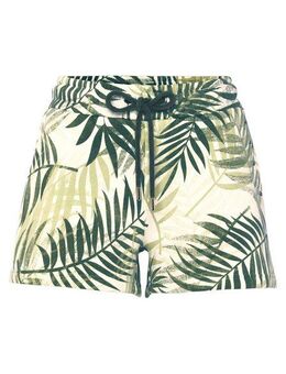 LASCANA Sweatshorts Loungeshorts im schönen Allover-Blätterdruck, Loungewear