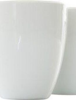 Retsch Arzberg Becher, Porzellan, großer XXL Henkelbecher in gefällig bauchiger Form, 6-teilig, 500 ml