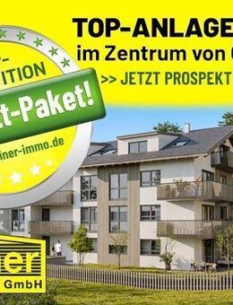 Im Paket: Neubau-Mehrfamilienhaus im Zentrum mit 15 Wohnungen TG-Plätze - Garmisch-Partenkirchen