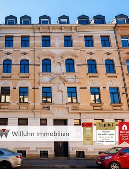 ab 01.01.26 ! 2-Zimmer Erdgeschosswohnung I Einbauküche I Tageslichtbad mit Dusche - Leipzig