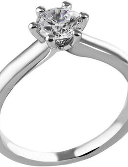 Firetti Fingerring Schmuck Geschenk Silber 925 Damenring Verlobungsring Ring Solitär, mit Zirkonia (synth)