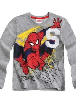 Spiderman Langarmshirt -Grau- *NEU* -Größe 128- - Dreieich