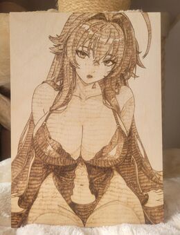 Highschool DxD: Rias Gremory Brandmalerei A4 - Bietigheim-Bissingen