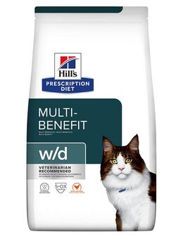 Sparpaket Hill's Prescription Diet - w/d Digestive/Weight Management (2 x 3 kg)