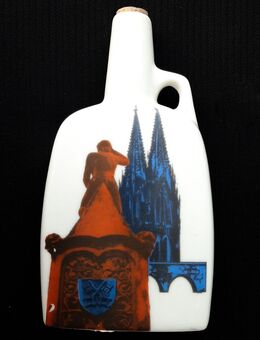 Sammlerflasche Bruckmandl Bitter, Porzellanflasche, Fürstl. Brauerei Thurn & Taxis - Hamburg