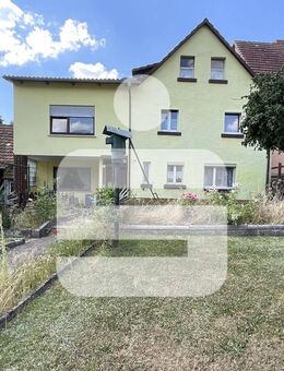 Vielseitig nutzbar - Zwei Wohneinheiten mit Scheune, Garage & Garten - Bad Brückenau