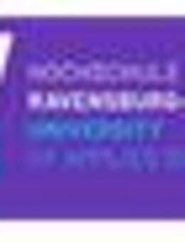 Mitarbeiter*in im Support-Tandem des MBA-Studiengangs "International Business Management & Sustainability" (w/m/d) - Weingarten