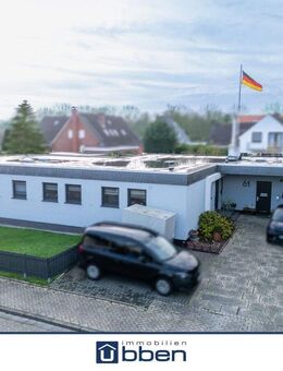 Norden: Großzügiges ebenerdiges Wohnhaus mit Garage in zentraler Lage! - Norden