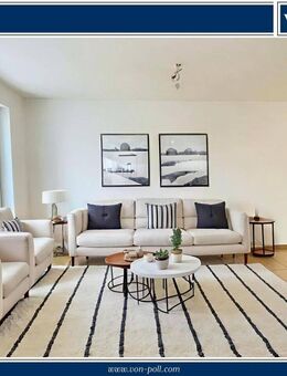 Helle neu renovierte 2-Zimmer-Wohnung mit Südbalkon, Aufzug & TG-Stellplatz - Nördlingen