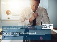 Fachassistenz der Leitung Steuern & Personal (w/m/d) - Berlin