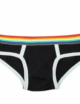 Männer Regenbogen Unterhose Slip Unterwäsche Schwarz S M L XL XXL 3XL 13,90 €* - Villingen-Schwenningen
