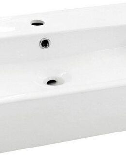 welltime Aufsatzwaschbecken Verona, eckig, Breite 60 cm, Tiefe 42 cm, Becken, Waschbecken