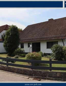 Einfamilienhaus mit Einliegerwohnung und Garten in idyllischer Lage - Dombühl