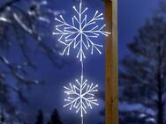 LED Mobile mit Schneeflocken Fensterdeko Weihnachtsdeko #42505 - Birkenfeld (Baden-Württemberg)