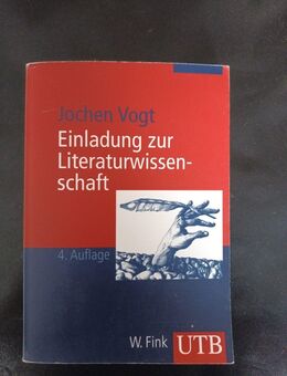 Einladung zur Literaturwissenschaft - Jochen Vogt - Essen