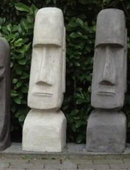 Steinfiguren Moai Osterinseln - Laer