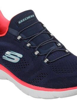 Skechers SUMMITS PERFECT VIEWS Slip-On Sneaker Freizeitschuh, Halbschuh für Maschinenwäsche geeignet