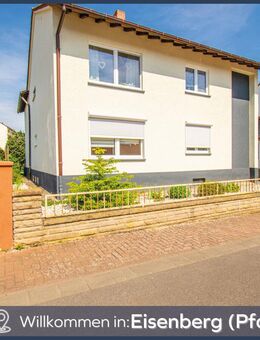 Sanierte Eigentumswohnung mit Garage und Gartenanteil. - Eisenberg (Pfalz)