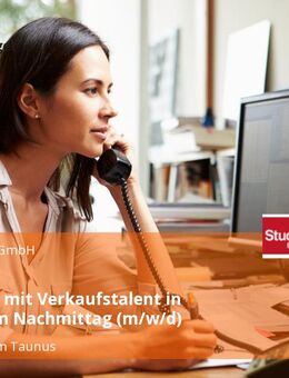 Bürokraft mit Verkaufstalent in Teilzeit am Nachmittag (m/w/d) - Hofheim (Taunus)
