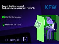 Expert Application and Technology Management (w/m/d) - Frankfurt (Main)