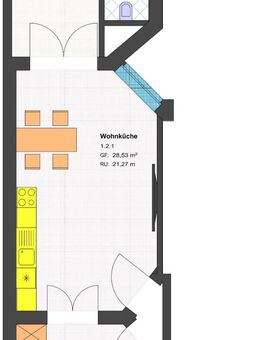 ERSTBEZUG - große 2-Raum Altbauwohnung mit Veranda - Görlitz