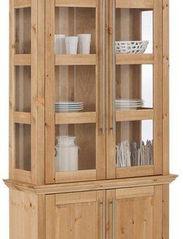 Home affaire Vitrine Meliss aus massiver Kiefer, FSC® zertifiziert, Breite 94 cm