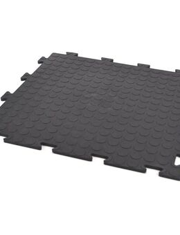 10x PVC Boden Klick Fliesen Platte System Garage Werkstatt Camping Kunststoff - Wuppertal