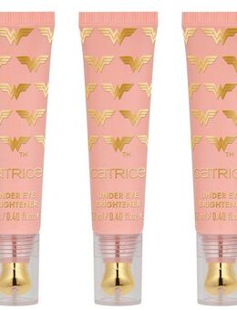 Catrice Augenpflege-Set Wonder Woman Under Eye Brightener, 3-tlg., Hellt Augenpartie auf für ein frisches, erholtes Aussehen, kühlend.