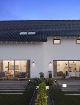 Zweifamilienaus mit Garten - Nur den Rasen müssen Sie selbst mähen. - Igersheim