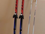 Langlaufski-Sets – 2 x (Ski, Stöcke, pass. Schuhe) - Chemnitz