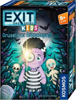 Kosmos Spiel EXIT® Kids Gruseliger Rätselspaß, Made in Germany