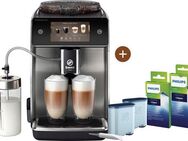 Saeco Kaffeevollautomat Saeco GranAroma Deluxe SM6685/00, Pflegeset CA6707/10 im Wert von UVP 49,99€