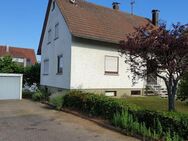 Einfamilienhaus mit großem Garten u. Garage in Bad Friedrichshall-Untergriesheim - Bad Friedrichshall