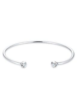 Elli Armreif Armreif Weiß 925 Sterling Silver, mit Kristallen von Swarovski®