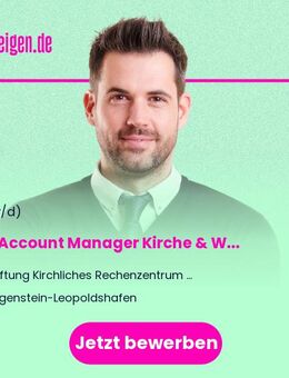 Key Account Manager Kirche & Wohlfahrt (m/w/d) - Eggenstein-Leopoldshafen