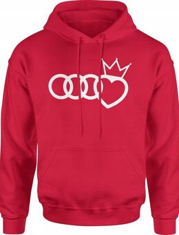 Herren Baumwoll-Sweatshirt für Audi-Fans – Mit hochwertigem Siebdruck Design 3 - Wuppertal