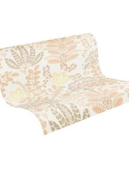 living walls Vliestapete Famous Garden Blumen-Tapete Mustertapete Blümchen Blume, strukturiert, matt, (1 St), Vliestapete floral für Schlafzimmer Küche Wohnzimmer Blumen Design