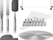 KENWOOD Spritzbeutel Tortendekorationsset KWSD100 (Set, 23-tlg) Deko-Set 23 tlg. für Kuchen und Torten