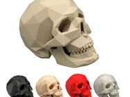 Totenkopf im Edeldesign mit Geoformen / Skull Schädel Dekoration - Wegberg Zentrum