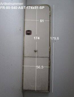 Frankia Wohnwagentür / Aufbautür ca 174 x 51 gebr. ohne Schlüsse - Schotten Zentrum