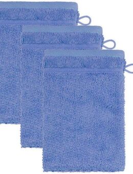 Möve for frottana Waschhandschuh Pearl, (3-St), mit Perloptik