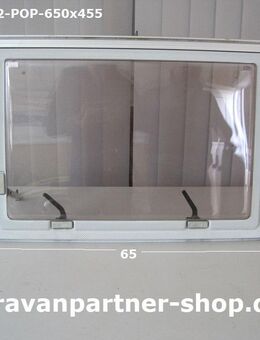 Knaus Wohnwagenfenster ca 65 x 45,5 gebraucht Roxite 94 D399 (zB Azur 590 BJ 93 /Südwind 500 M BJ 89) Polyplastic - Schotten Zentrum