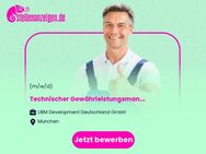 Technischer Gewährleistungsmanager (m/w/d) - Bau / Immobilien / Facility Management - München