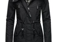 Ragwear Wintermantel Elsie stylischer Winterparka mit Kapuze und Teddyfleece