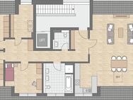 Top Penthouse mit Bergsicht und eingeschränkter Seesicht in Modernem Mehrfamilienhaus zentrale Lage-kurzfristig bezie... - Kressbronn (Bodensee)