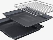 BOSCH Backofen mit Mikrowelle Serie 8 HMG778NB1, mit 1-fach-Teleskopauszug, Pyrolyse-Selbstreinigung, AirFry-Funktion