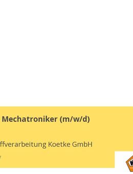 Elektriker / Mechatroniker (m/w/d) - Reinstorf