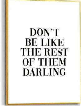 Reinders! Poster Don't be like the rest